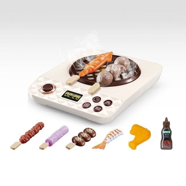 Mini Electric BBQ Oven Playset – 8 Pcs
