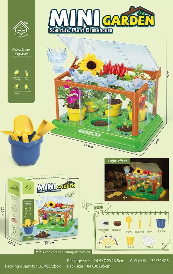 Mini Greenhouse Garden Set
