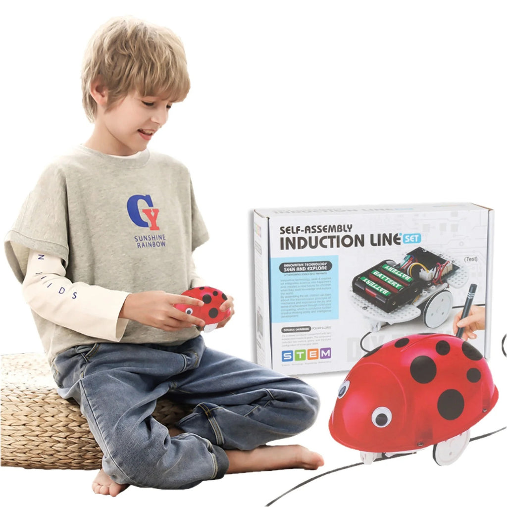 DIY STEM Line-Following Smart Car Kit for Kids