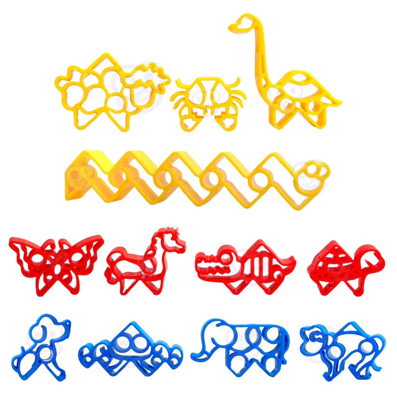 Animal Tetra Stacking Balance Blocks