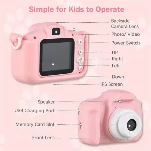 Mini Digital Camera with 2.0 Inch HD Screen
