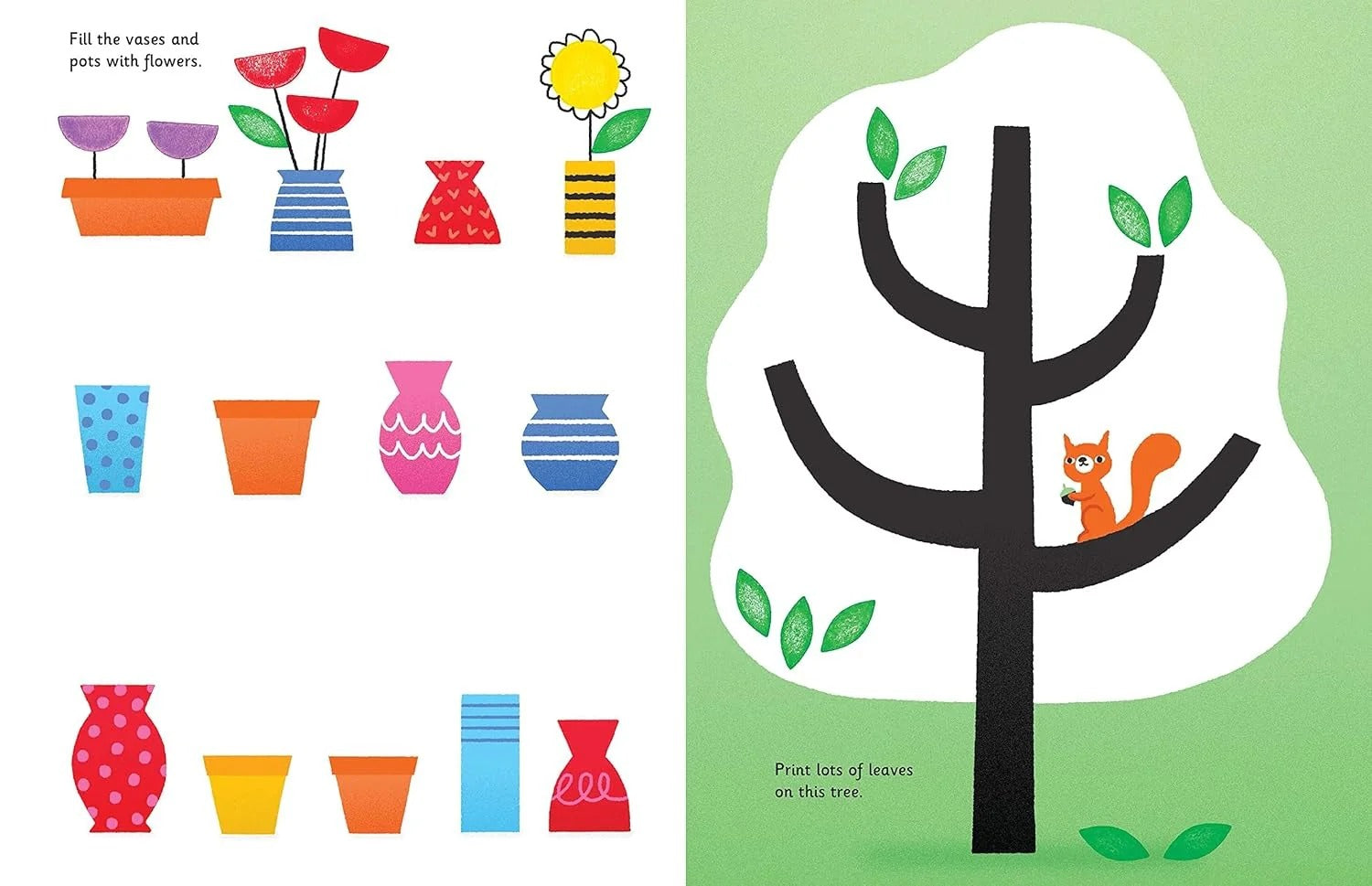 64 Page Rubber Stamp Activities Book