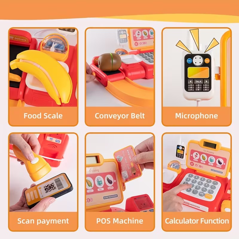 Shopping Cart Register Play Set