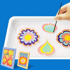 The Master of the Ebru Water Marble Painting - Big Size - JustForKids