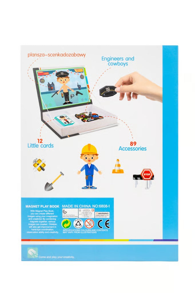 Magnetic Role Play Puzzle Book