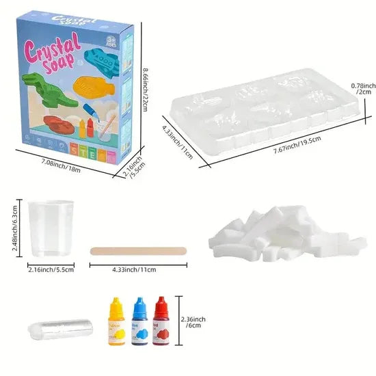 DIY Crystal Soap Making Kit for Kids
