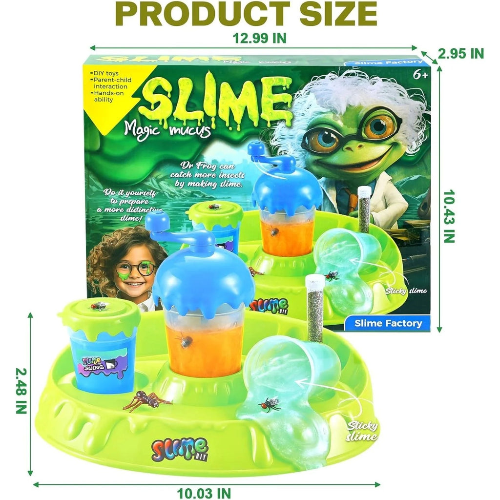 DIY Glowing Slime Factory Play Kit