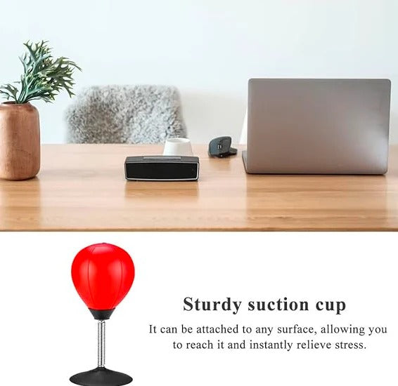 Desktop Punching Ball – Stress Relief & Reflex Training Tool