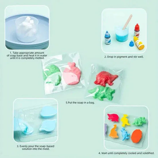 DIY Crystal Soap Making Kit for Kids