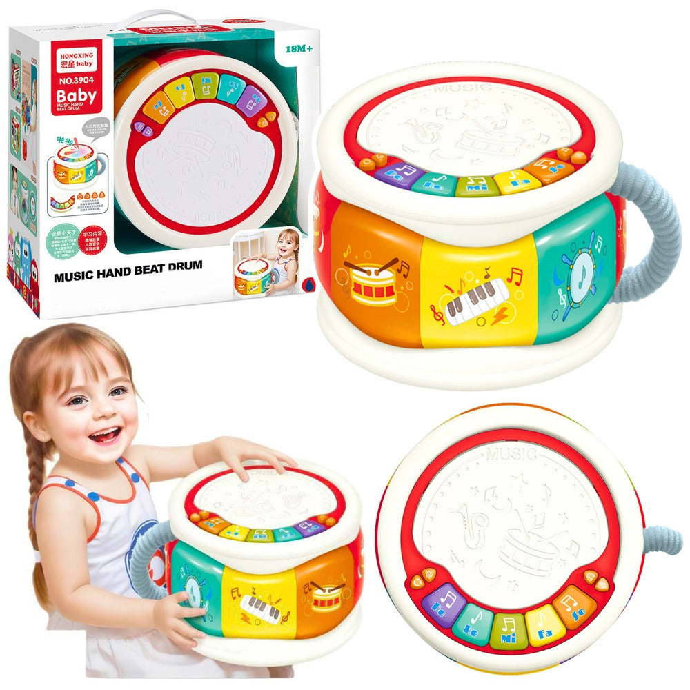 Interactive Educational Musical Drum for Toddlers