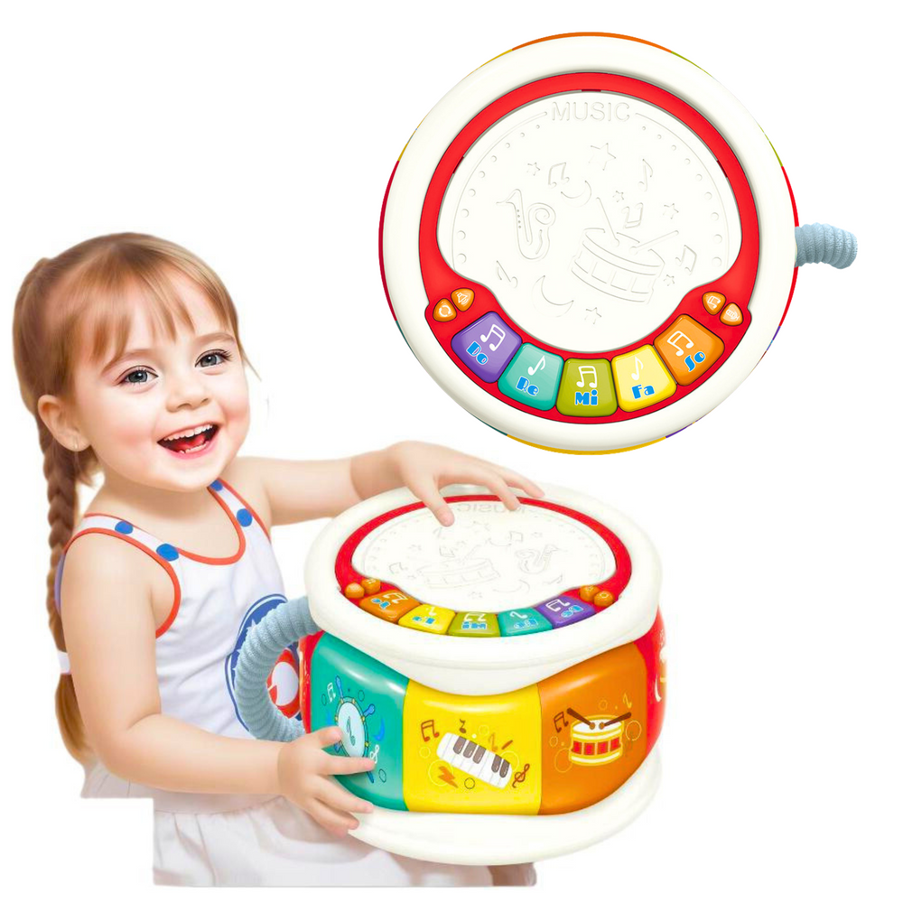 Interactive Educational Musical Drum for Toddlers