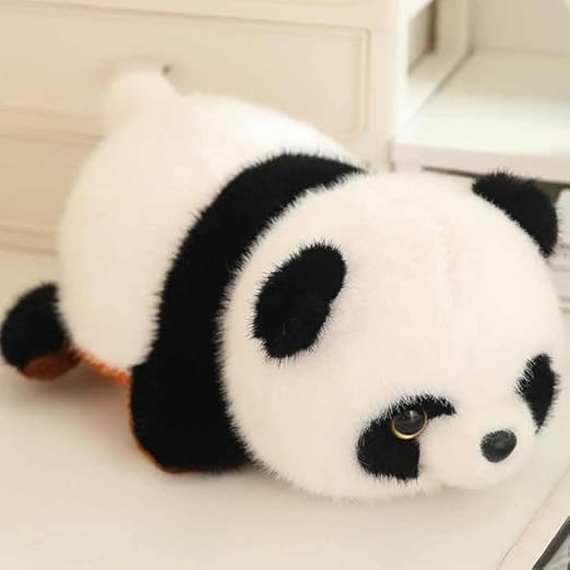 Reversible Panda & Fox Plush Toy