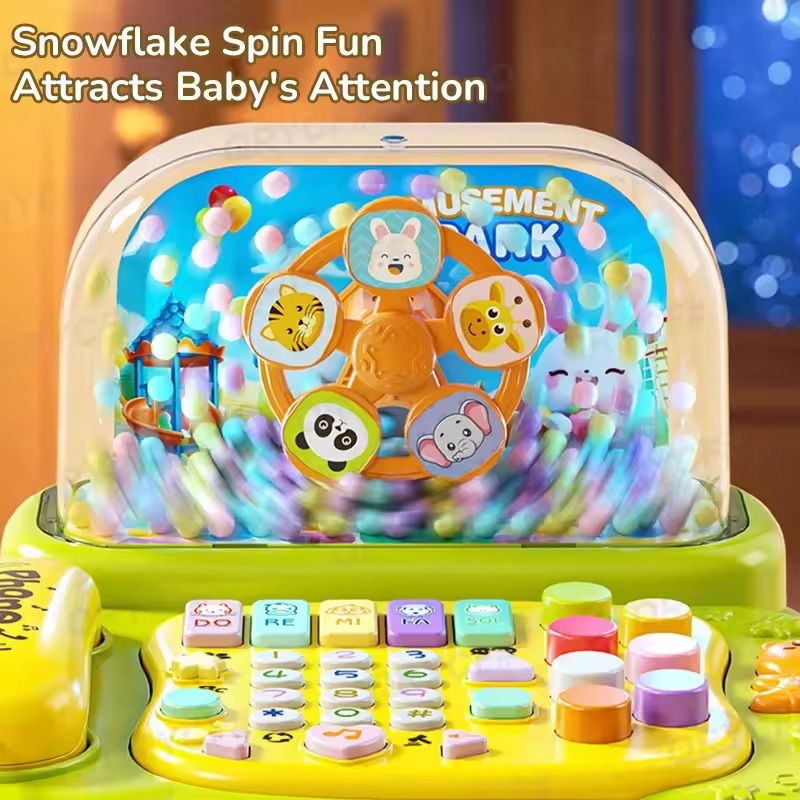 Multifunctional Telephone Piano Learning Toy