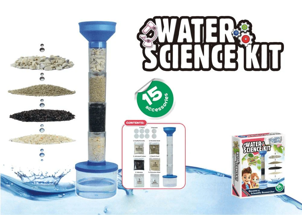 💧 STEM Water Filtration Experiment Kit – Learn the Science of Clean Water!