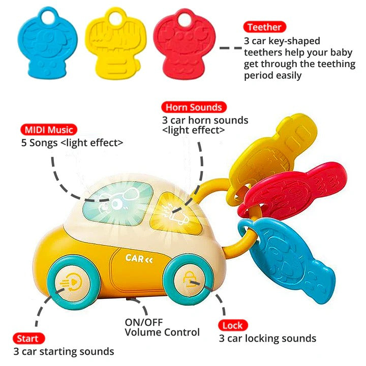 Toddlers Music Car Keys