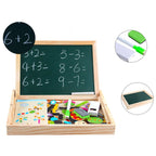 2-in-1 Montessori Magnetic Puzzle Drawing Board - image 8
