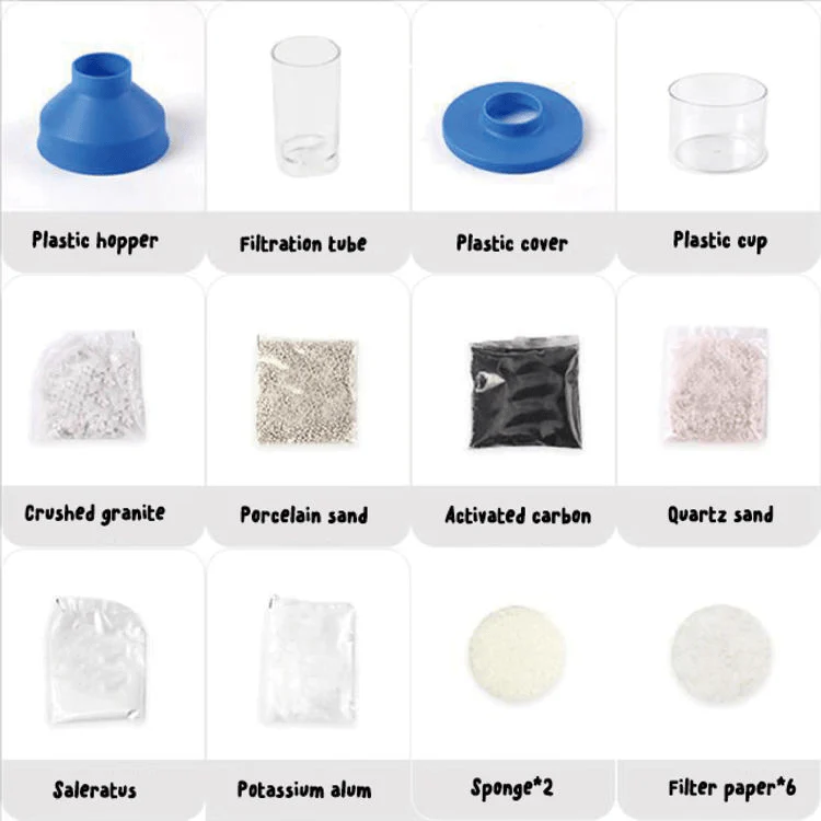 💧 STEM Water Filtration Experiment Kit – Learn the Science of Clean Water!