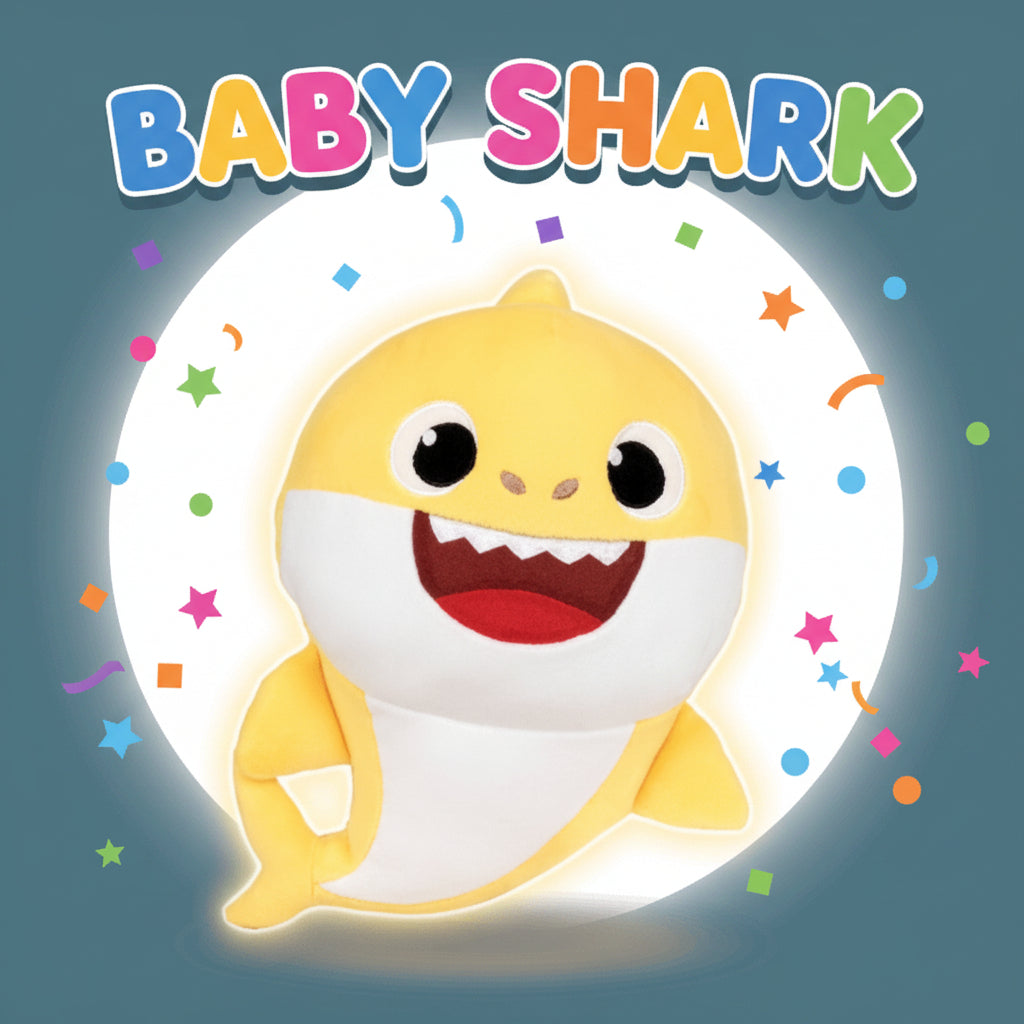 Cute Soft Baby Shark Plush Toy