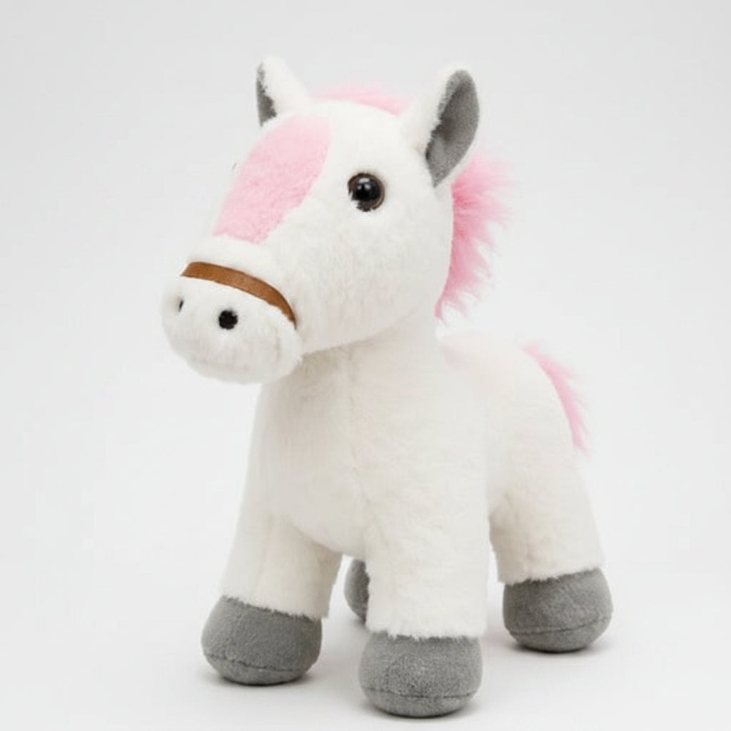 Horse Plush Toy – Soft Standing Horse Plushie