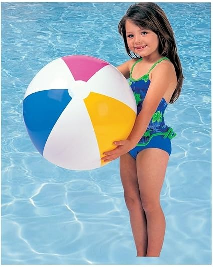 INTEX Beach Ball Glossy Panel Ball (24")