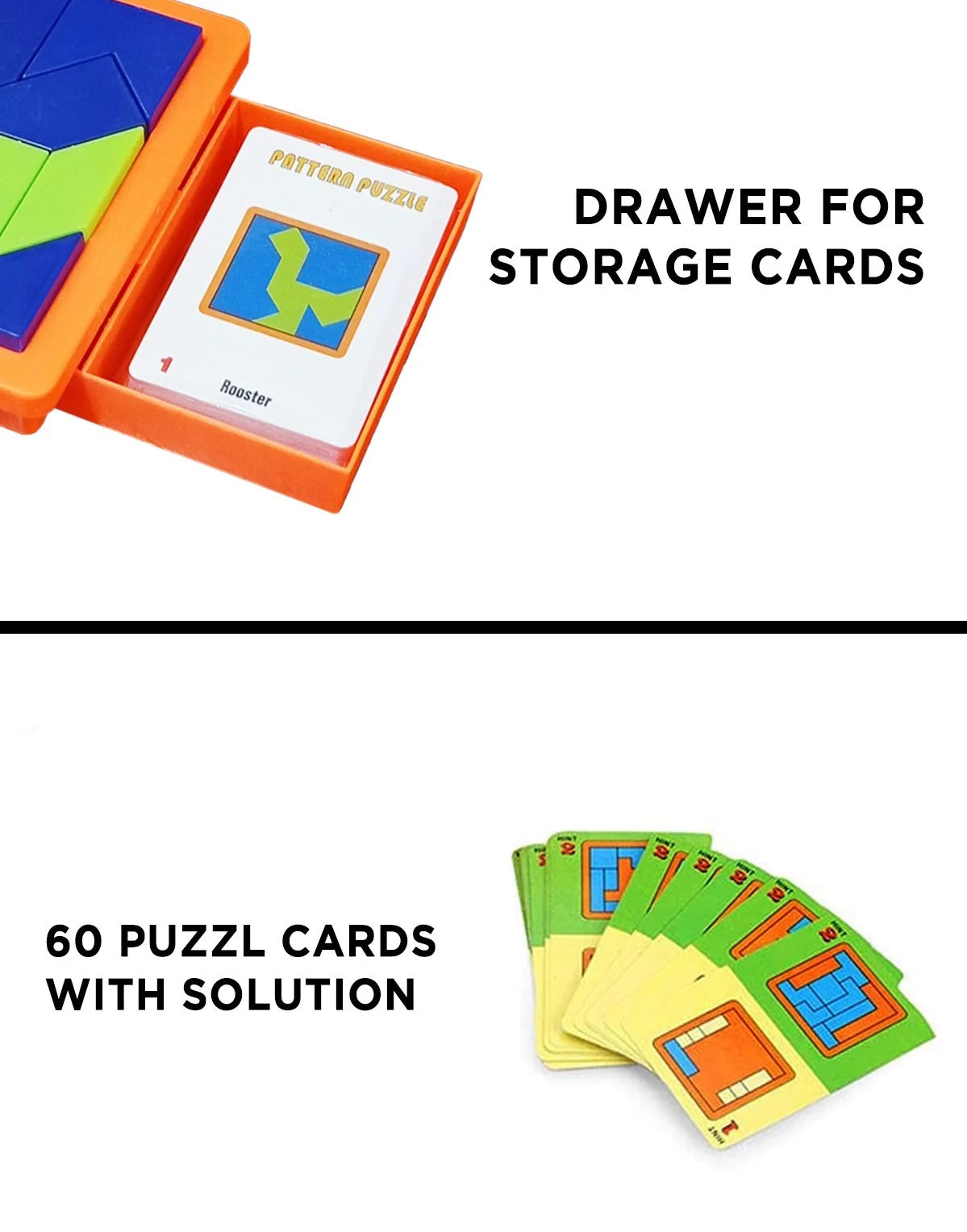 Creative Mind Pattern Puzzle – 14 Piece Brain Teaser