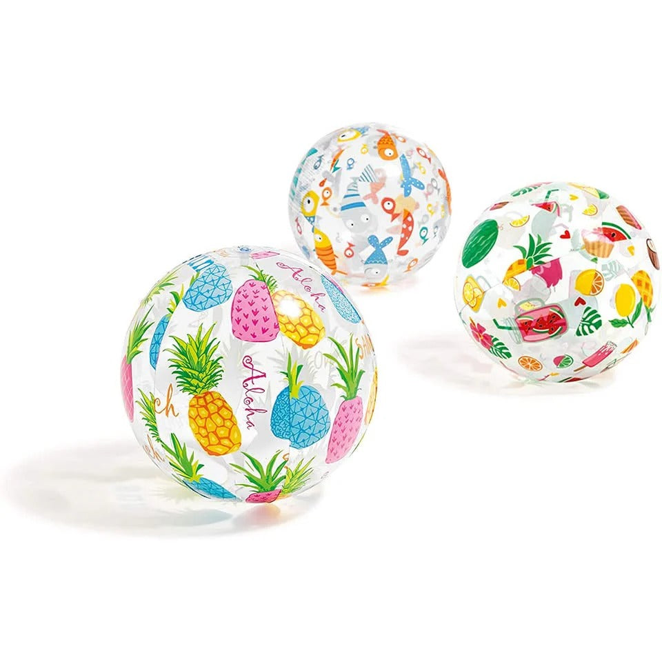 Intex Lively Print Beach Ball (20")