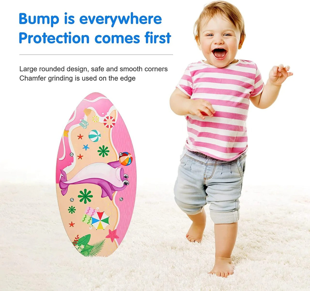 Wooden Balance Board for Kids