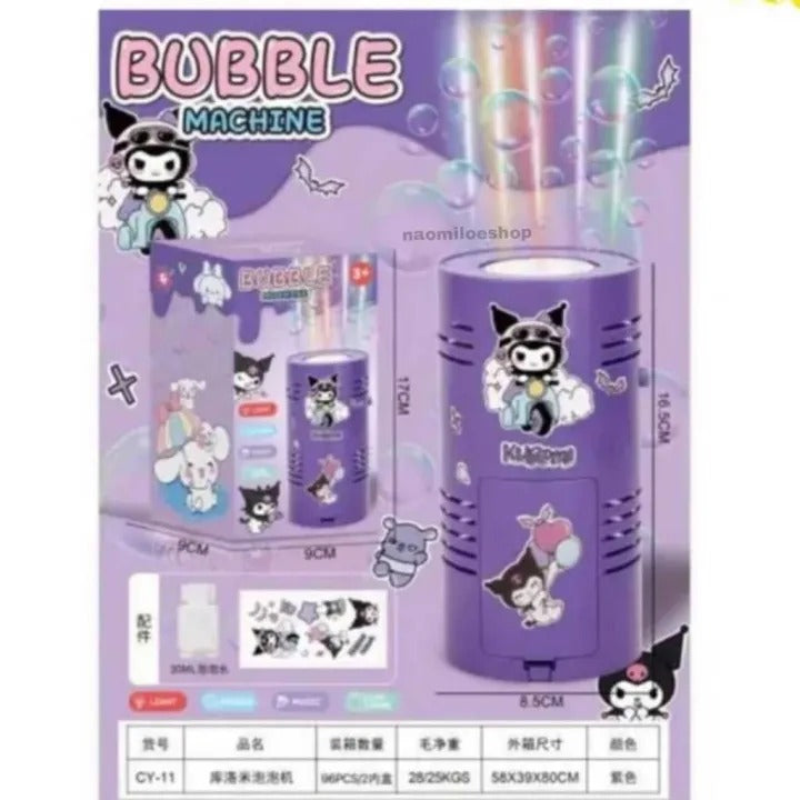 Kuromi Bubble Machine Toy