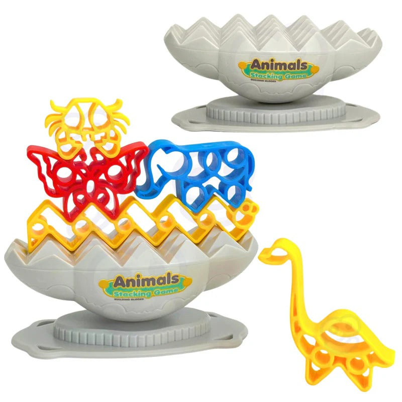 Animal Tetra Stacking Balance Blocks