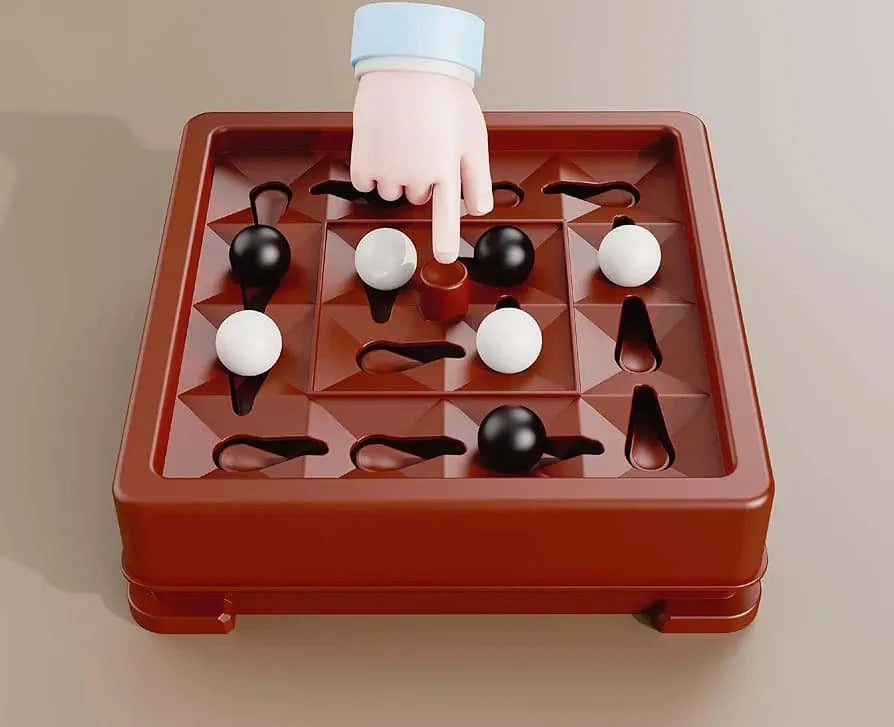 Logical Marble Chess Strategy Board Game