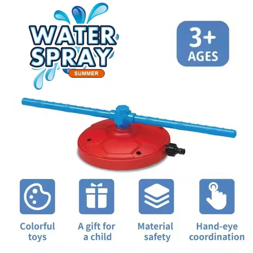 Water Spray Summer 360 Rotation Active Play