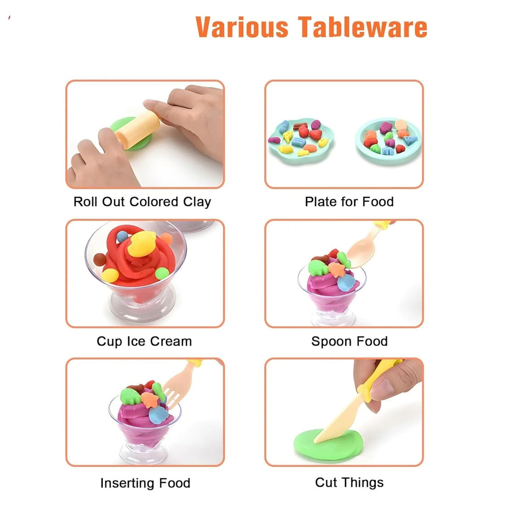 DIY Creative Ice Cream Play Dough Machine