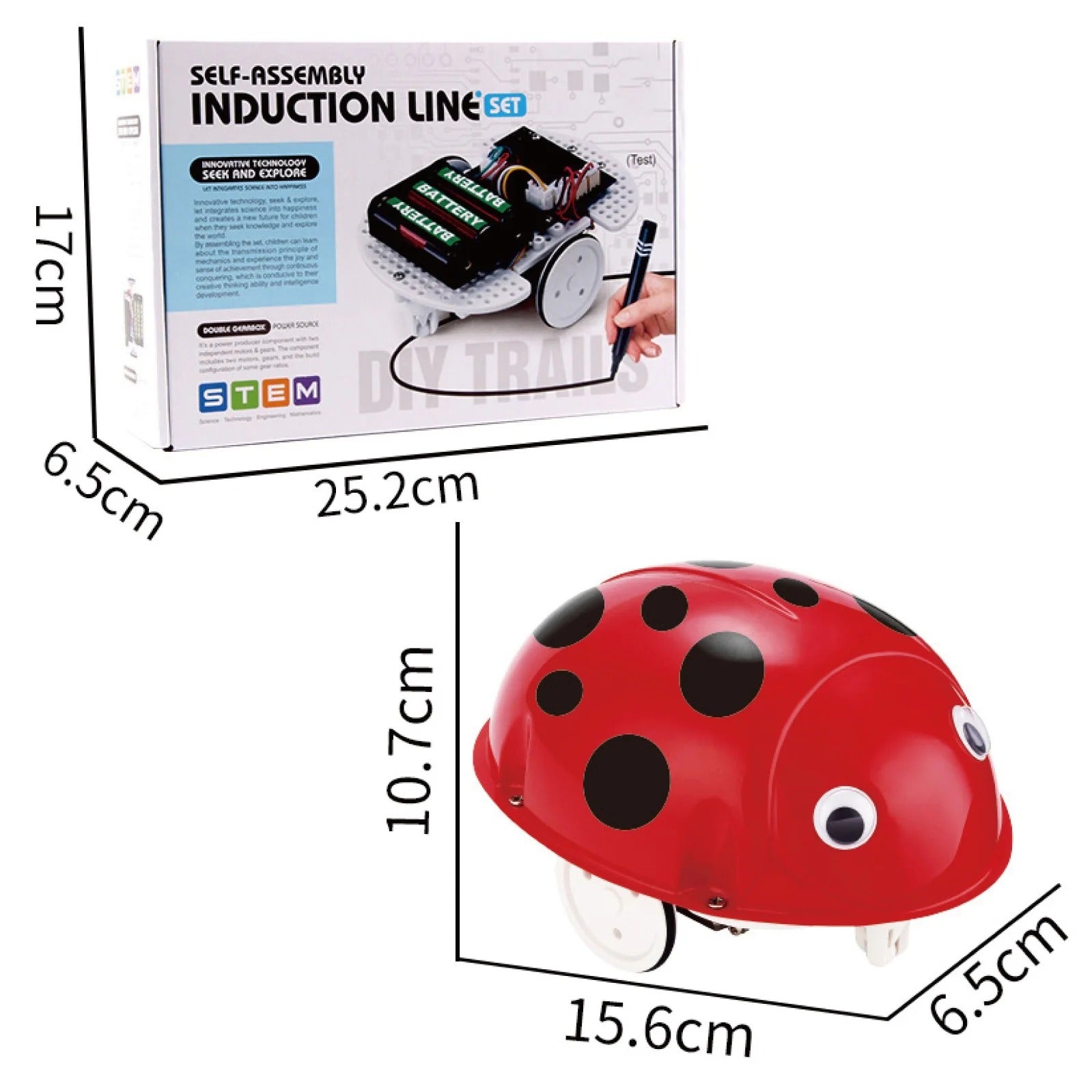 DIY STEM Line-Following Smart Car Kit for Kids