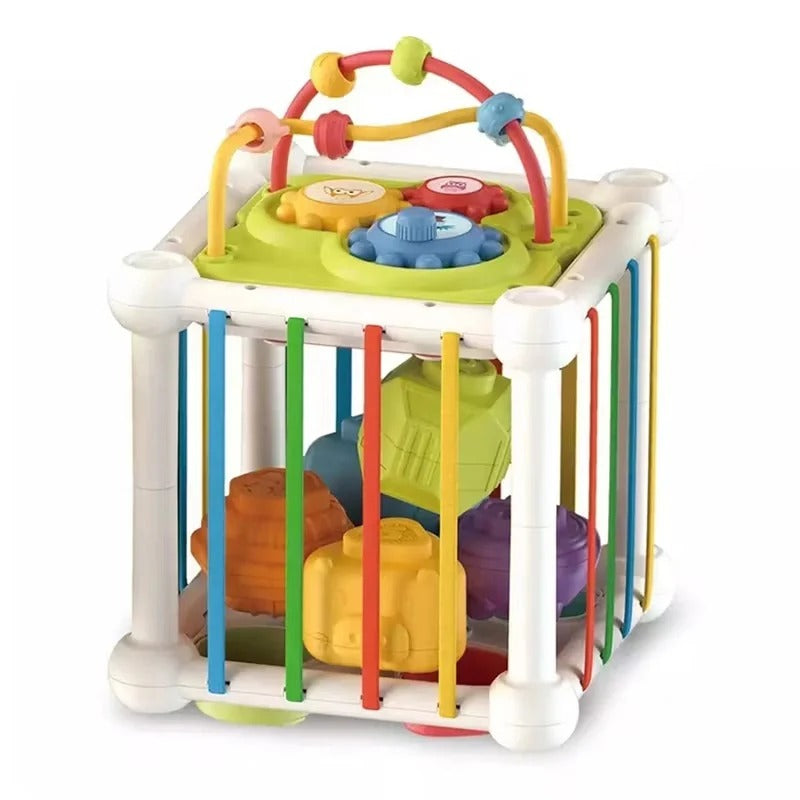 Baby Multifunction Activity Shapes Learning Cube