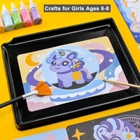 🦄 Magical Unicorn Sand Art Painting Kit – Create, Imagine & Sparkle!