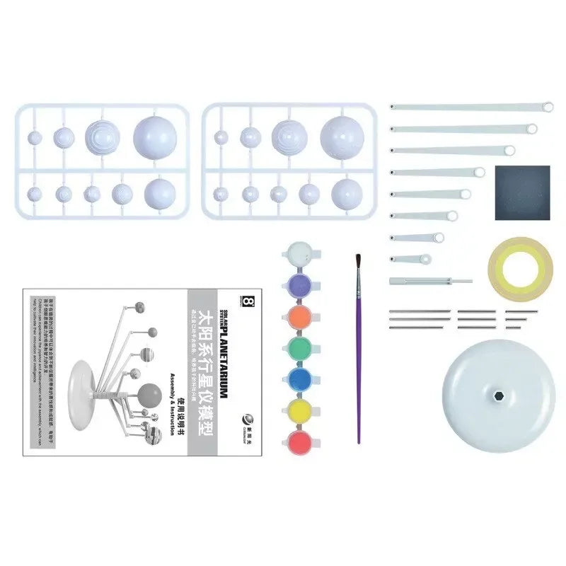3D Solar System Planetary Model