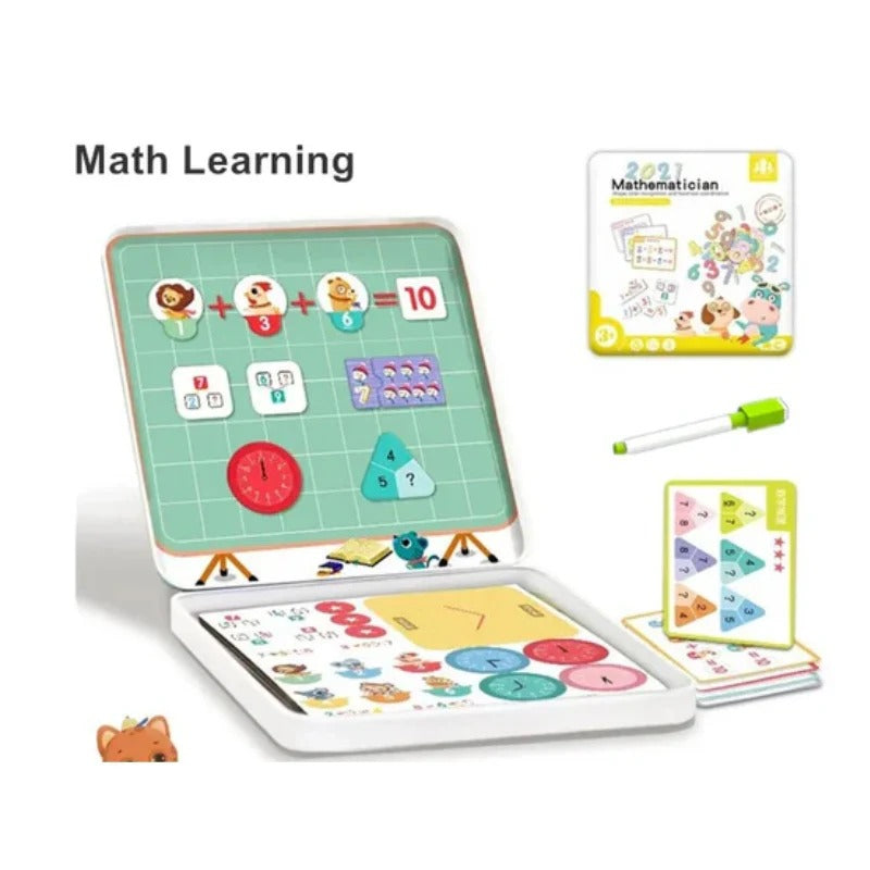 2-in-1 Magnetic Math Learning Board – JustForKids