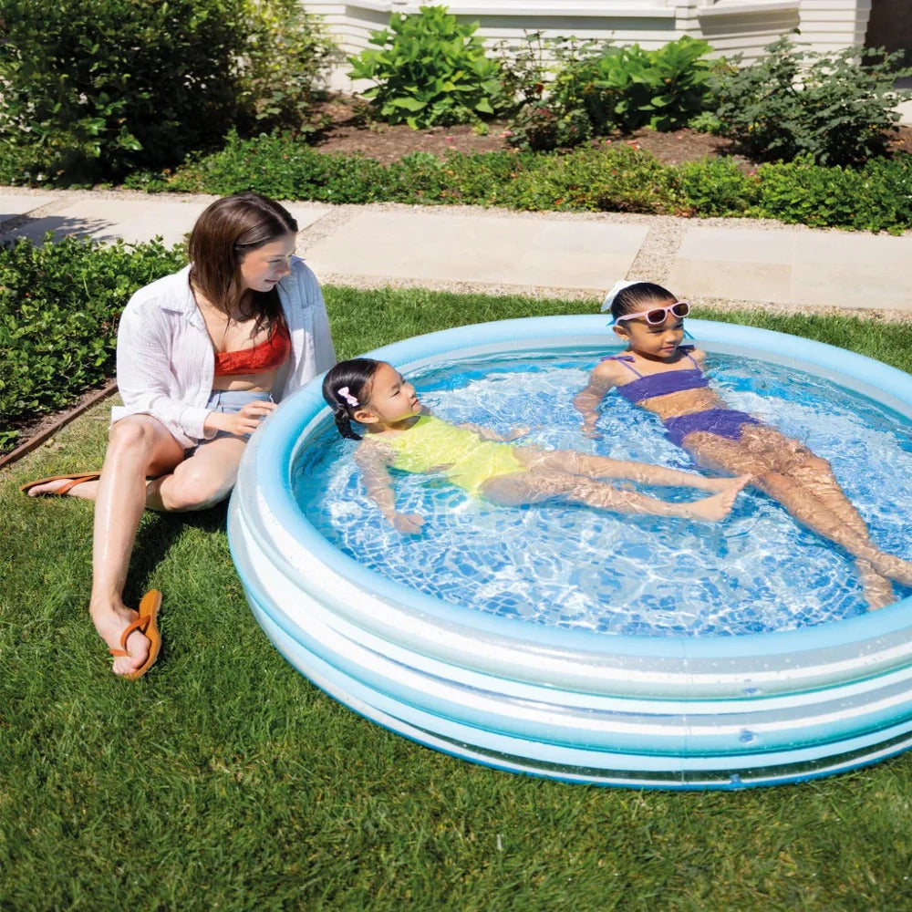 INTEX Blue Bliss Inflatable Splash Pool (60" × 13")
