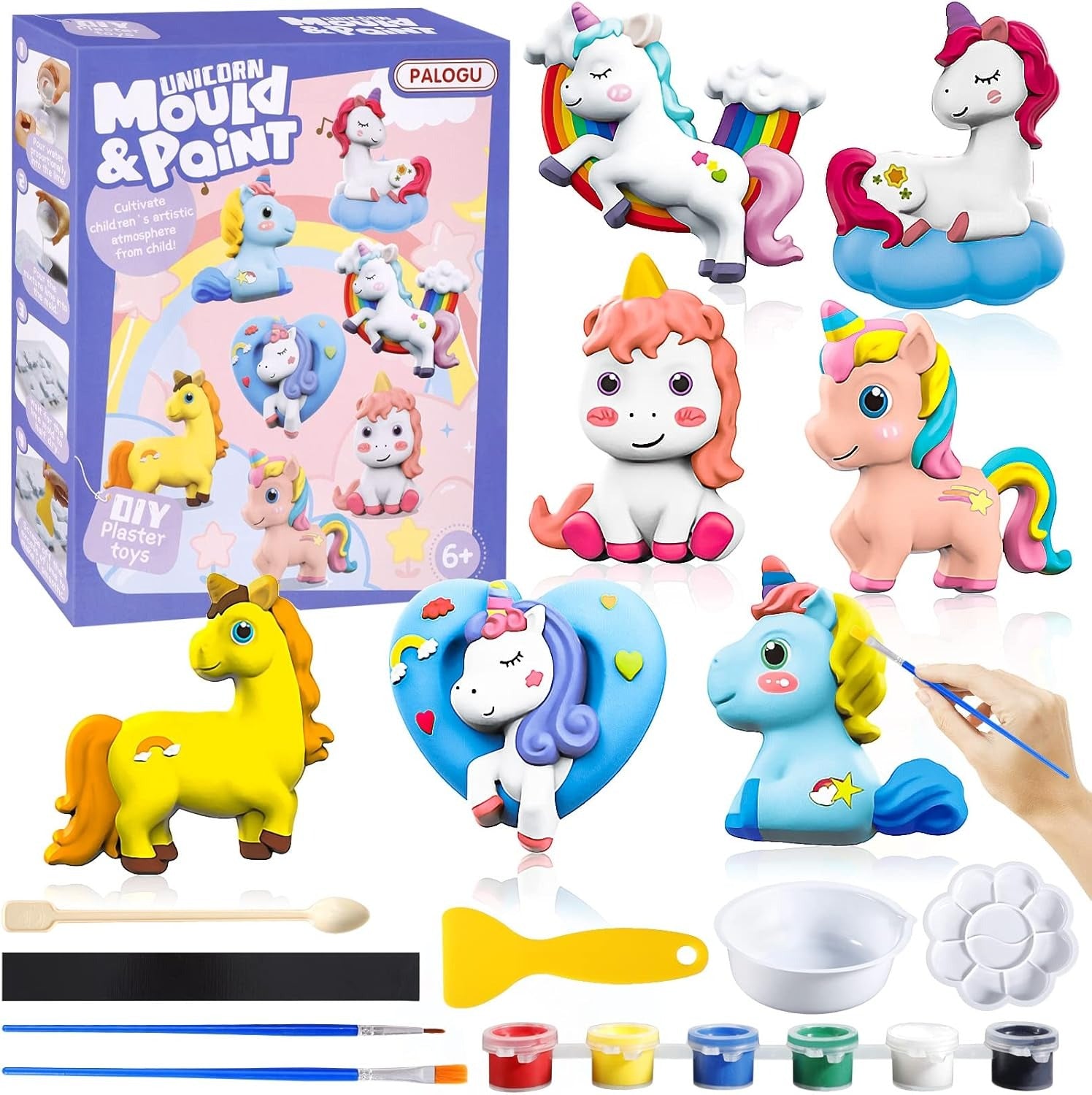 DIY 3D Mould and Paint Kit for Kids