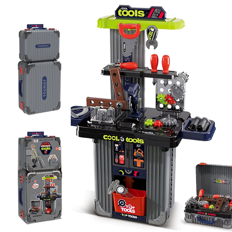 Construction Portable Workbench & Complete Tool Kit