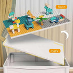 Dinosaur Building Block Table with Chair – 72 Pcs of Endless Fun!