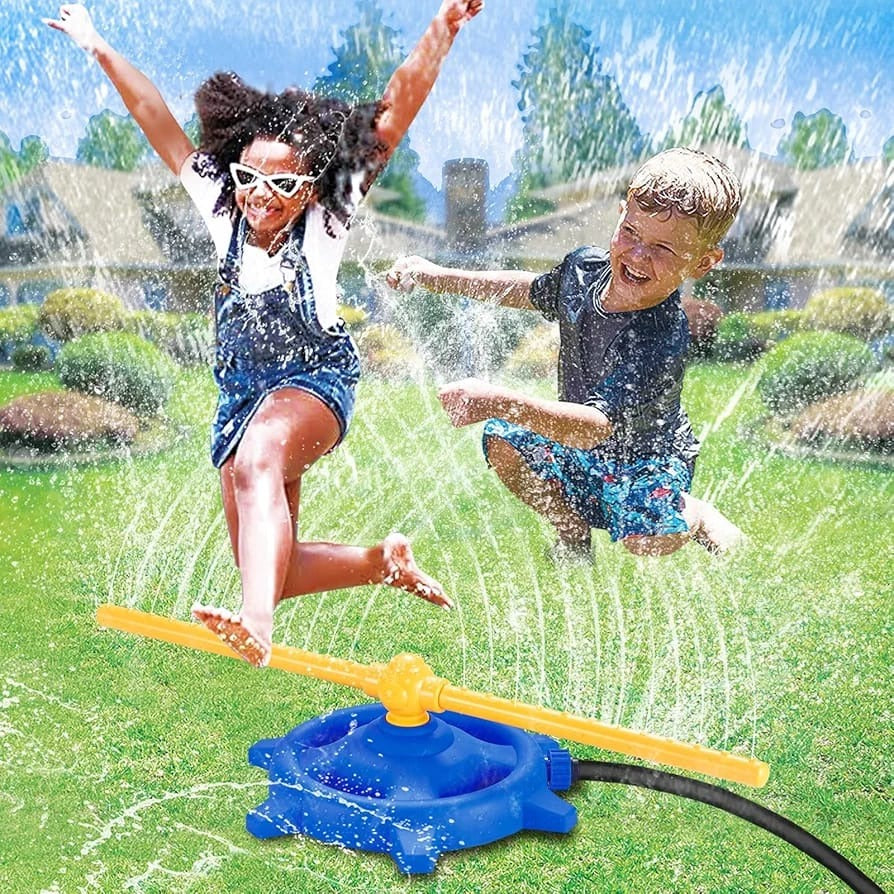 Water Spray Summer 360 Rotation Active Play