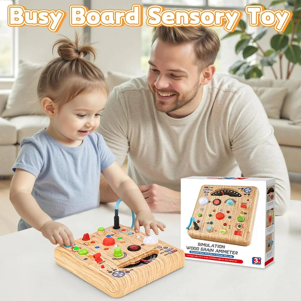 ⚡ STEM Educational LED Busy Board with Simulated Ammeter