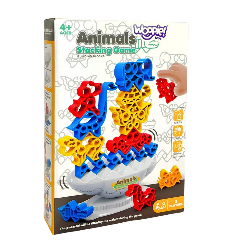 Animal Tetra Stacking Balance Blocks