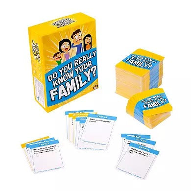 Do You Really know your Family ? Family board game