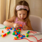 Creative Colorful Threading Beads - JustForKids
