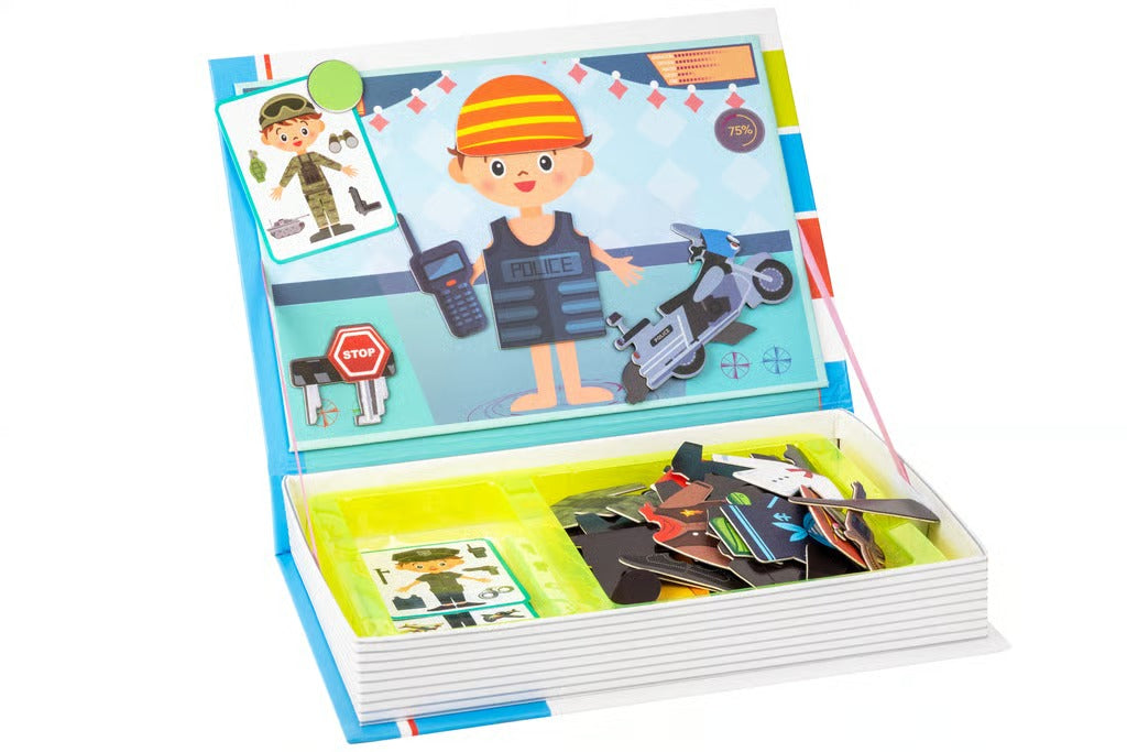 Magnetic Role Play Puzzle Book