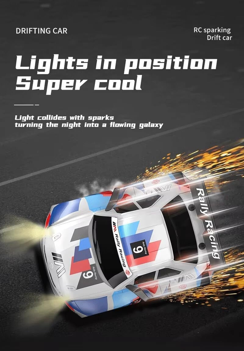 Short Axis Spark Drift RC Car