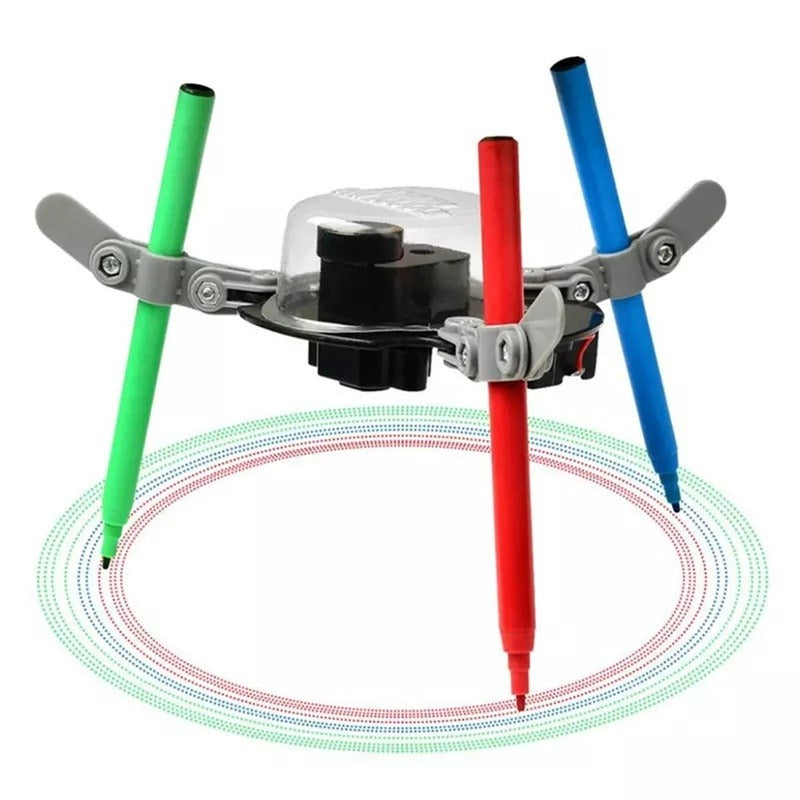 3-in-1 DIY Auto Graffiti Doodling Robot Kit