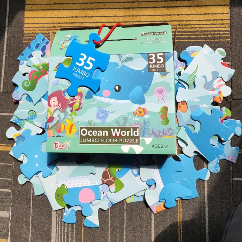 Ocean World Jumbo Floor Puzzle – 35 Pieces